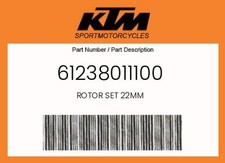 Conjunto de rotor genuíno KTM 22mm - 61238011100 comprar usado  Enviando para Brazil