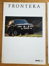 Opel frontera brochure usato  Ceggia