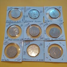 Coins collection 50p for sale  NOTTINGHAM