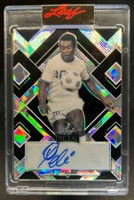 2022 Folha de Metal Pelé Cristal Preto Autógrafo #4/4 #BA-P1 Brasil comprar usado  Enviando para Brazil