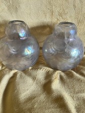 Pair iridescent opalescent for sale Pair iridescent opalescent for sale  PRESTATYN