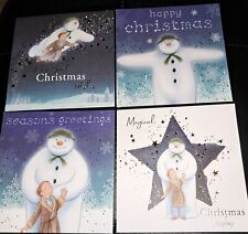 Snowman christmas cards for sale  MANSFIELD