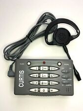 Fone de Ouvido Curtis Handsfree Telefone para Telefone Fixo Vintage e Raro! Como está comprar usado  Enviando para Brazil