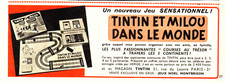 Publicité jeux tintin d'occasion  Villecresnes