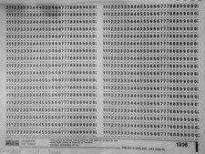 Grotesque 216 numbers for sale  STANFORD-LE-HOPE