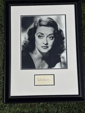 Bette davis autograph for sale  Scottsdale