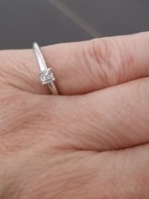 Christ ring weißgold gebraucht kaufen  Schortens
