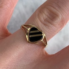 Onyx love heart for sale  UK