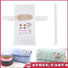Kit de materiales hágalo usted mismo hágalo usted mismo bolsas de hombro accesorios herramienta marco de plástico hoja segunda mano  Embacar hacia Mexico