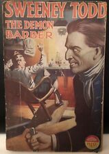 Sweeney Todd The Demon Barber MELLIFONT 1930s Pulp Horror Thriller PB Book Rare comprar usado  Enviando para Brazil