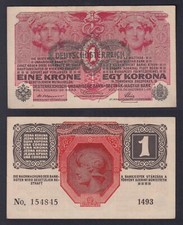 Banconota austria krone usato  Chieri