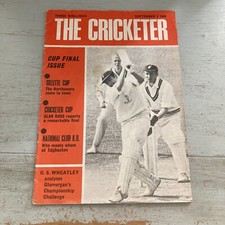 1969 cricketer magazine for sale  CREWE