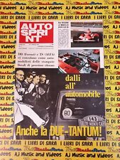 Rivista auto sprint usato  Vigarano Mainarda