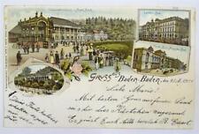 Rarität litho 1898 gebraucht kaufen  Aalen