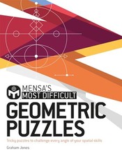 Mensa difficult geometric for sale  UK