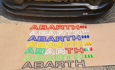 Abarth grill letters for sale Abarth grill letters for sale  RUSHDEN