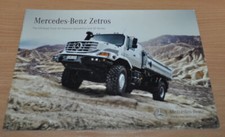 Usado, Folheto de caminhão off-road Mercedes Benz Zetros Prospekt 0512 DE comprar usado  Enviando para Brazil