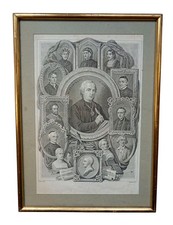 Antica incisione stampa usato  Roma