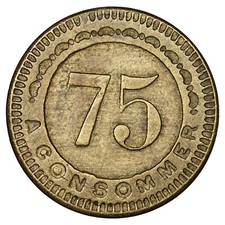 Jeton jeu centimes d'occasion  Rabastens