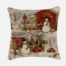 Snowman winter scene for sale  Roanoke