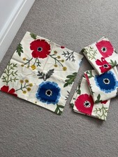 Set poppy floral for sale  LONDON