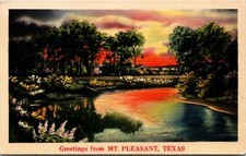 Postcard texas greetings d'occasion  Expédié en Belgium