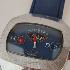 Sicura vintage watch for sale  SCUNTHORPE
