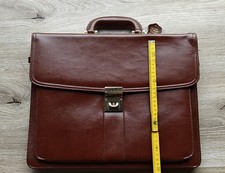 Vintage echtleder aktentasche gebraucht kaufen  Gießen