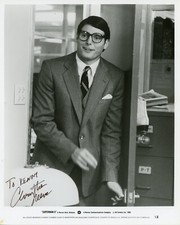 Christopher Reeve ~ Foto autografada assinada Clark Kent Superman ~ Beckett BAS comprar usado  Enviando para Brazil