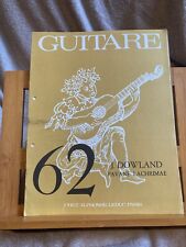 Guitare dowland pavane d'occasion  Rennes-
