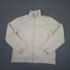 Jaqueta Tommy Hilfiger Masculina MÉDIA Bege Bomber Gola Zíper Completo Inverno Tamanho M comprar usado  Enviando para Brazil
