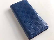 CARTEIRA CLUTCH LONGA AZUL LOUIS VUITTON PARIS DAMIER / CÓDIGO CA0154, usado comprar usado  Enviando para Brazil