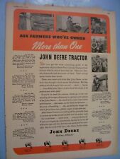 Vintage john deere for sale  Three Rivers