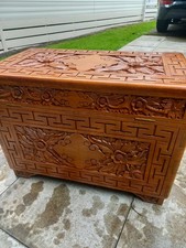 wooden ottoman storage box for sale wooden ottoman storage box for sale LANCASTER