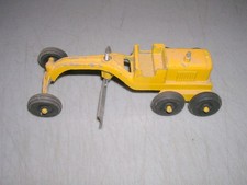 Veículo de construção vintage Tootsietoy motoniveladora de estradas metal fundido década de 1950 comprar usado  Enviando para Brazil