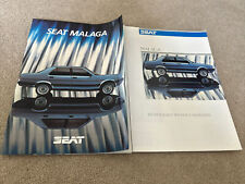 Seat malaga original for sale  KENDAL