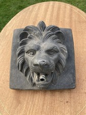 Lion head fountain for sale  TAMWORTH