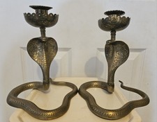Vintage brass cobra for sale  BASINGSTOKE