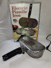 C. Palmer Mfg. Máquina de waffle elétrica de ferro Pizzelle modelo 1000T testada 800 Watts comprar usado  Enviando para Brazil