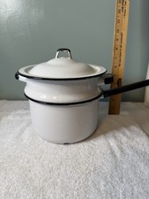 Vintage white enamelware for sale  Grantsville