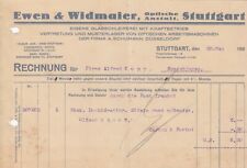 Stuttgart rechnung 1925 gebraucht kaufen  Leipzig