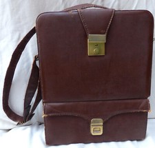 Vintage large leather for sale  PEMBROKE DOCK