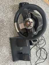 Wired gaming steering for sale  SITTINGBOURNE
