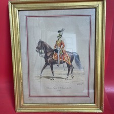 Lithograph chevaux légers d'occasion  Expédié en Belgium