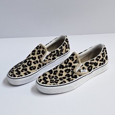 Używany, Vans | Wsuwane Lampart Animal Print Buty na deskorolkę Damskie 7 na sprzedaż  Wysyłka do Poland