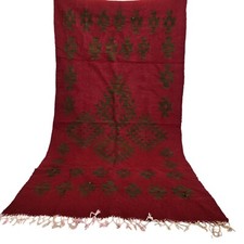 Tapete marroquino berbere tecido à mão Regal Heritage lã marrom avermelhada tribal floral comprar usado Tapete marroquino berbere tecido à mão Regal Heritage lã marrom avermelhada tribal floral comprar usado  Enviando para Brazil