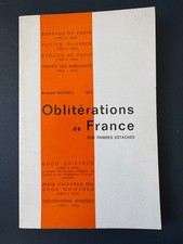 Catalogue mathieu oblitératio d'occasion  La Seyne-sur-Mer