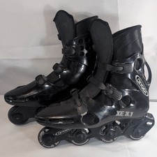 Patins em linha Oxygen XE 3.1 lâminas de rolo masculinas 31.0 31 pretas freio, usado comprar usado  Enviando para Brazil