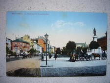 264) Pocztówka Poczta Polowa 1916 WARSZAWA Warszawa POLSKA - ul. Krakowskie-Przedmiesc na sprzedaż  Wysyłka do Poland