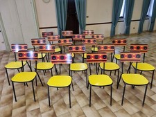 Set sedie pubblicitarie usato  Italia